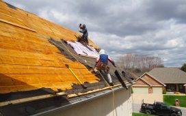 Repairing roofs is no joke! Always hire a professional roofing company for your project
