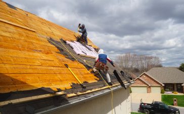 Repairing roofs is no joke! Always hire a professional roofing company for your project