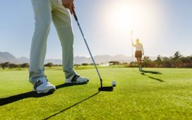 How can playing golf bring you closer to a healthier lifestyle