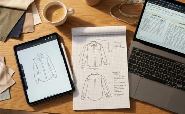 Creative Fashion Designs And Technical Manufacturing Requirements